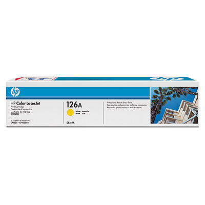 Картридж для принтера и МФУ HP CE312A 126A Yellow LaserJet Print Cartridge