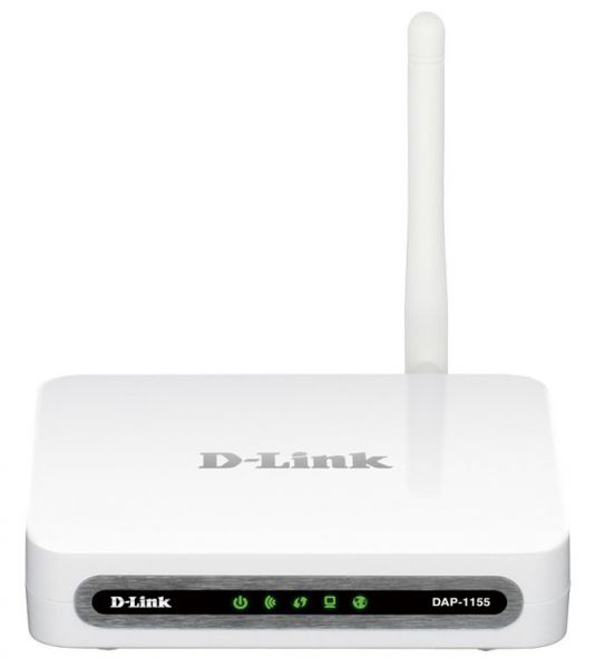 Wi-Fi роутер D-link DAP-1155 802.11n Up to 150Mbp
