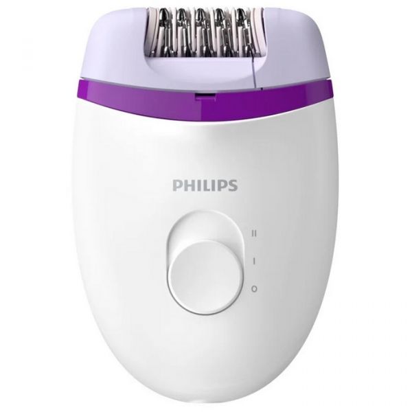 Эпилятор Philips BRE225/00 белый/фиолетовый